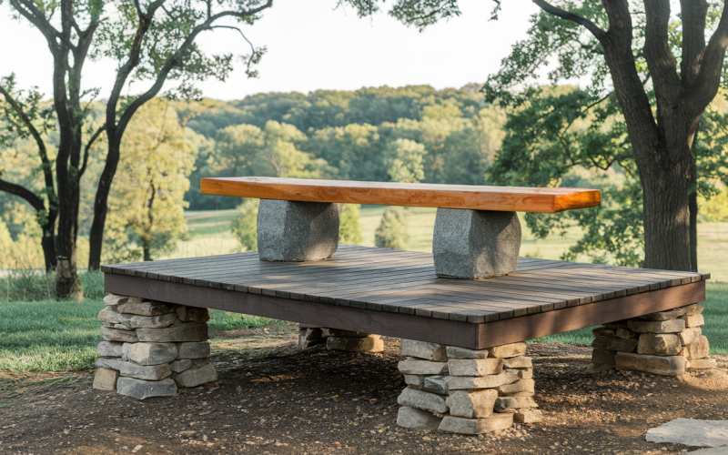 DIY Outdoor Furniture Projects: Turn Wood and Stones into Beautiful Yard Pieces