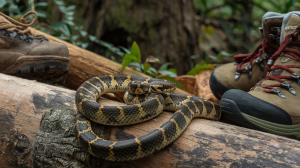 Snake safety while hiking
