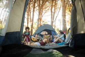 physical benefits of camping