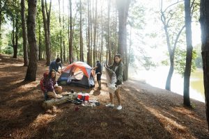 mental health benefits of camping